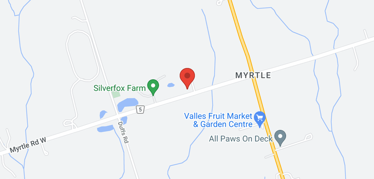 map of 90 MYRTLE RD W